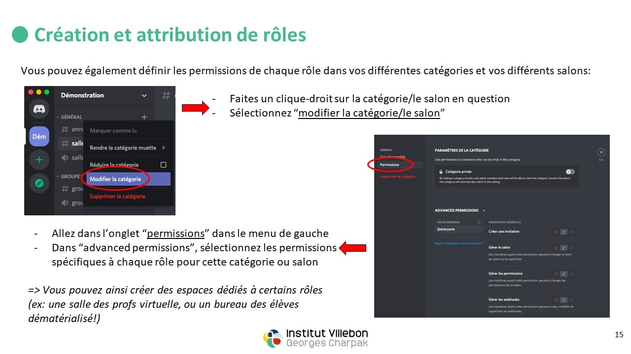 tutoriel discord - enseigner à distance