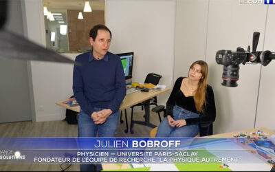 L’équipe du CEP et de la Physique autrement au JT de TF1 !